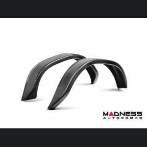 Ford Bronco Fenders Flares - Everglades - Carbon Fiber - Rear - 4 Door